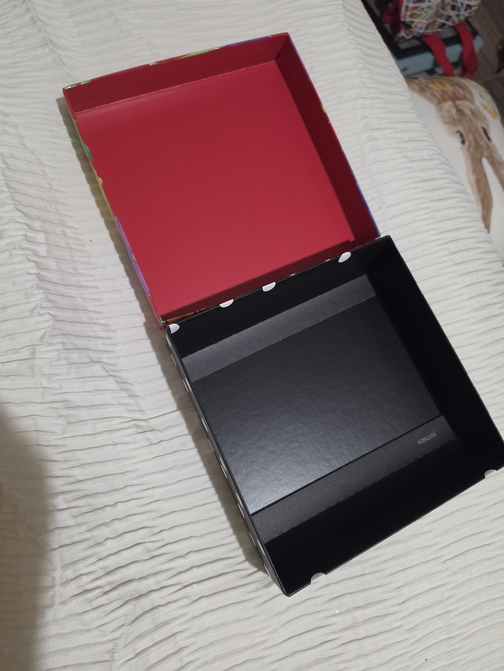 Carolina Herrera Floral Gift Box - Red with Multicolor Accents - Picture 2 of 4